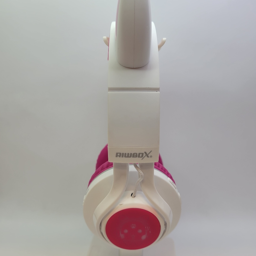 Bluetooth Headphones Riwbox CT-7 Cat Ear LED Light Up Wireless Foldable Headp... - Picture 5 of 5